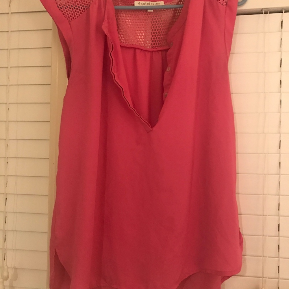 Hot pink top